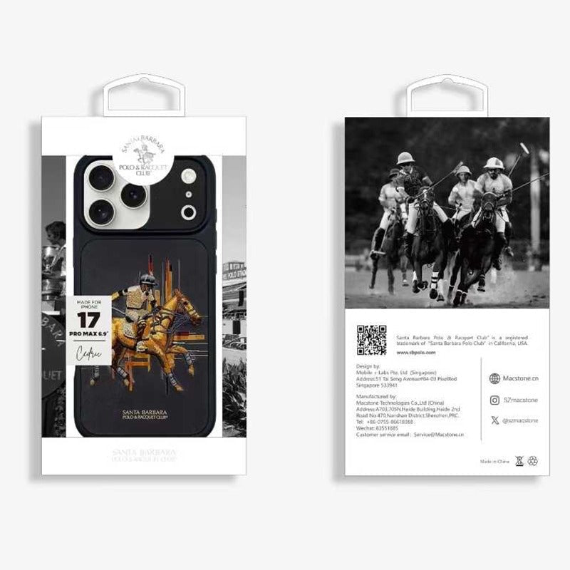 Santa Barbara Cedric Case with Magsafe - Black