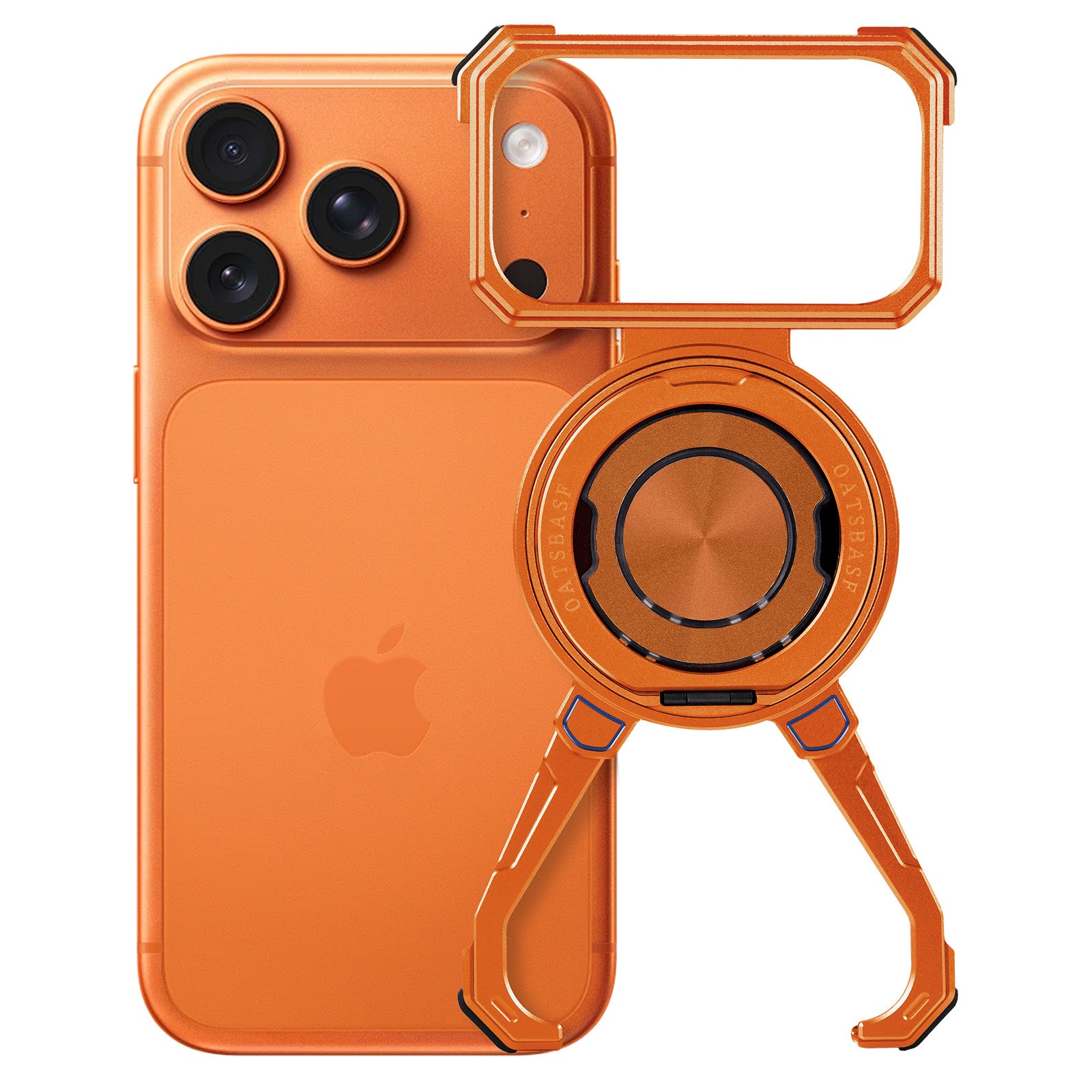 Outdo Tech - Metal Armor Pro – 360° Kickstand MagSafe Metal Bumper