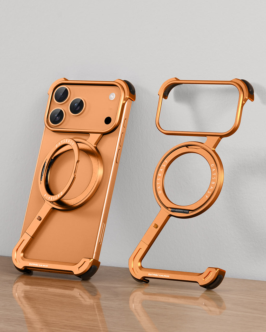 Outdo Tech - Metal Z Armor Case with 360° Rotating MagSafe Stand
