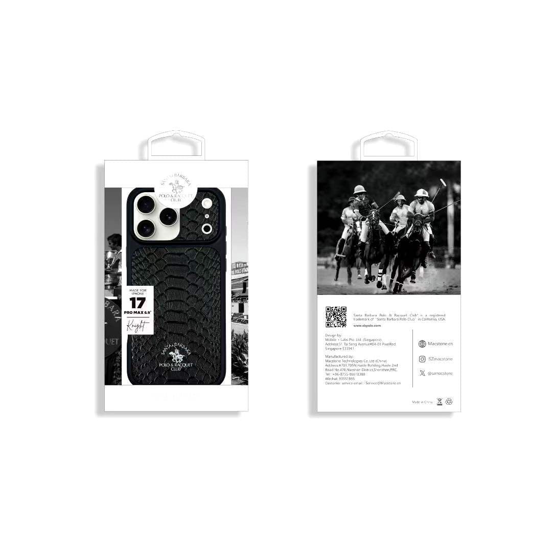 Santa Barbara Knight Case with Magsafe - Black