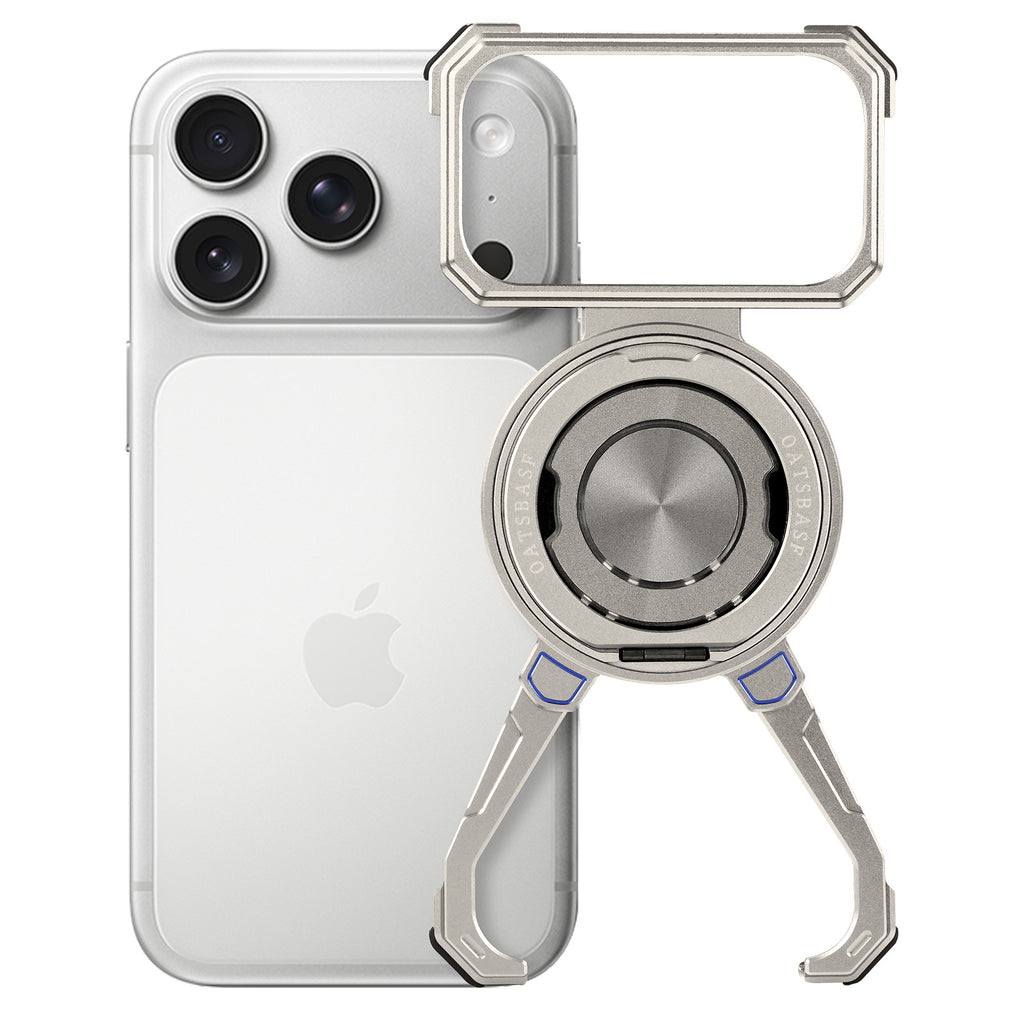 Outdo Tech - Metal Armor Pro – 360° Kickstand MagSafe Metal Bumper