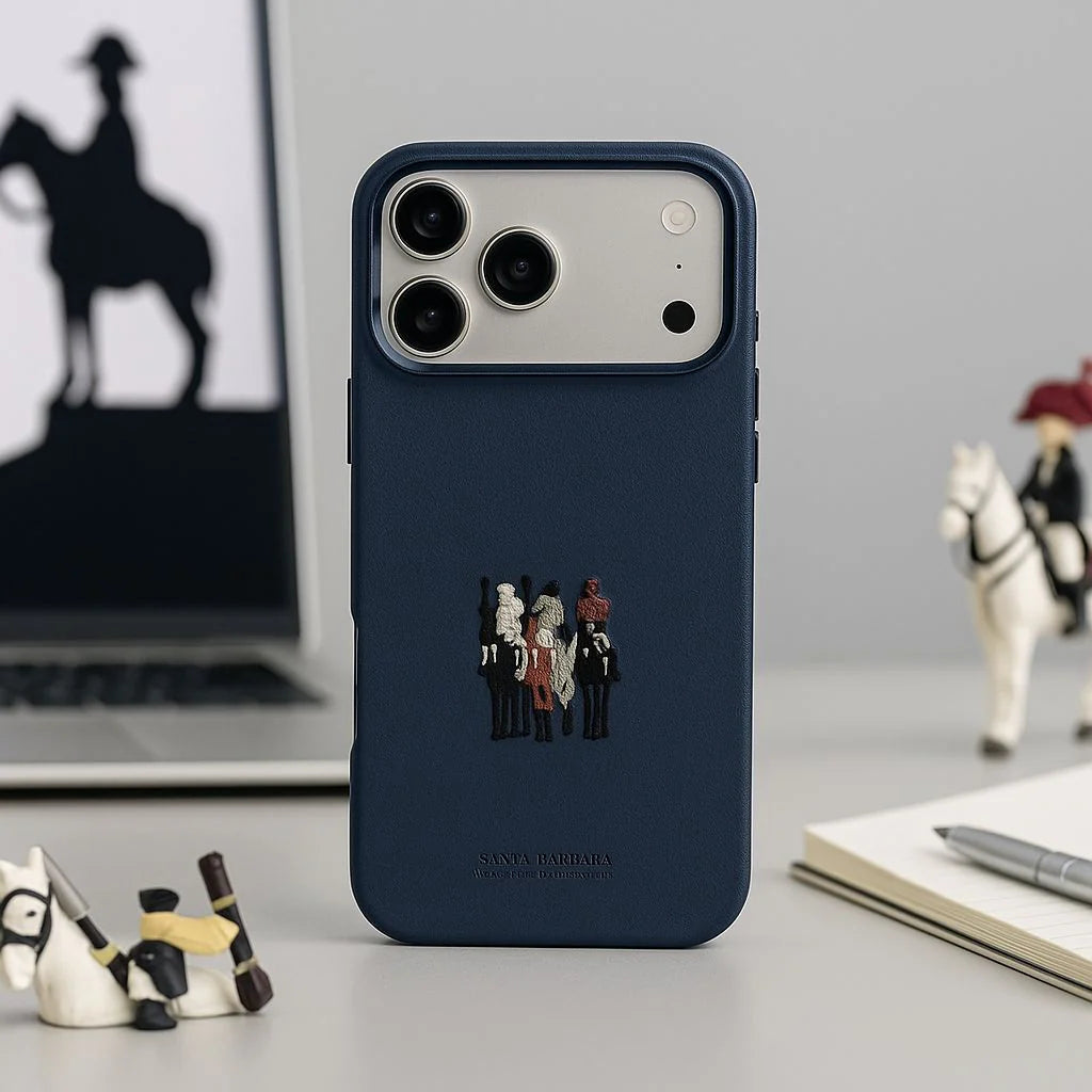 Santa Barbara Justin Case with Magsafe - Midnight Blue