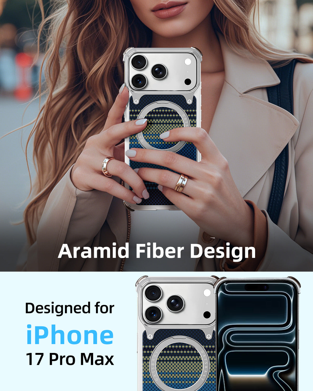 Outdo Tech - Metal Kevlar Armor Case