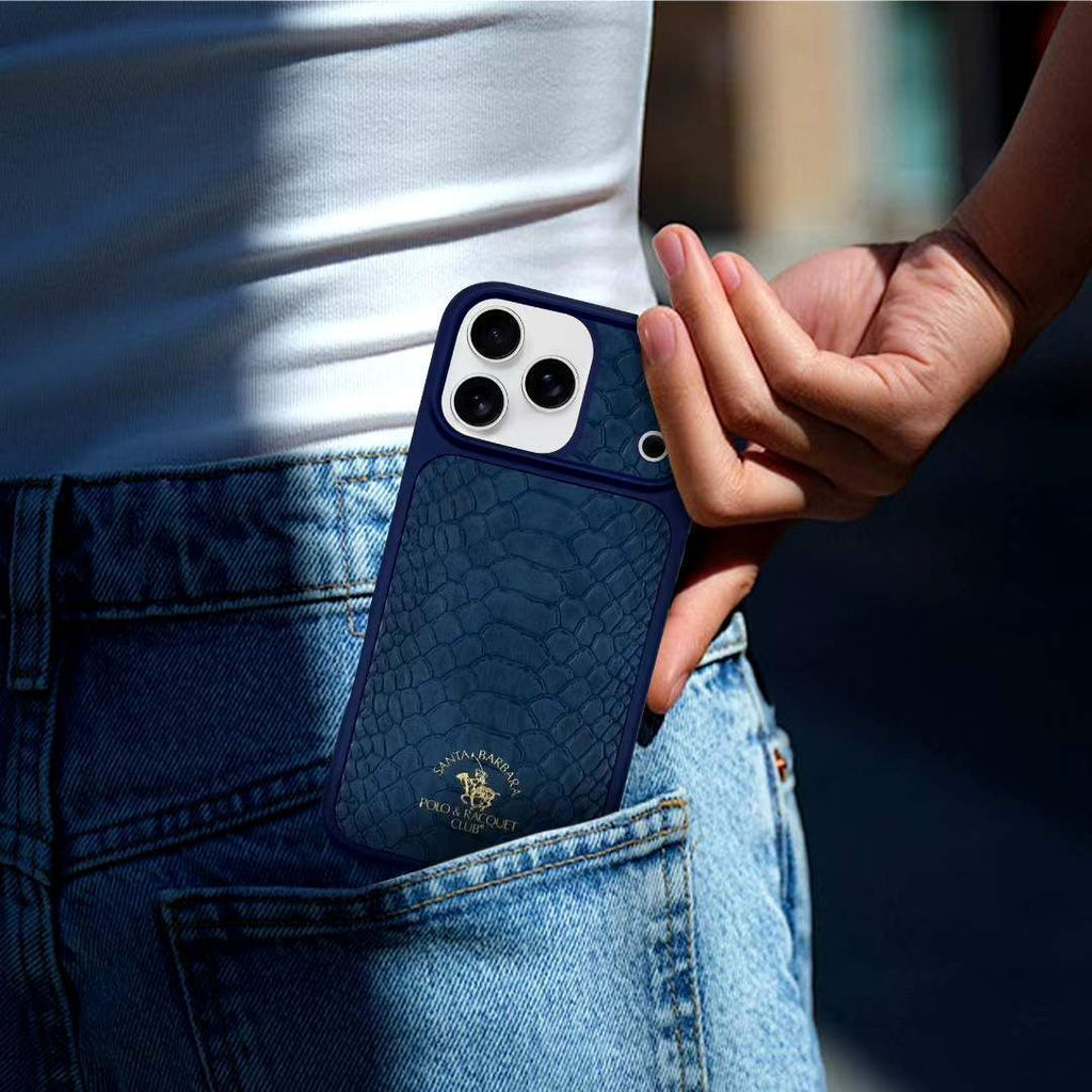 Santa Barbara Knight Case with Magsafe - Navy Blue